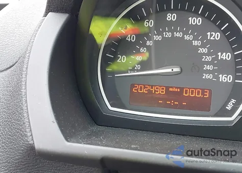 2008 BMW X3 3.0Si from USA, damaged, VIN WBXPC93408WJ11958